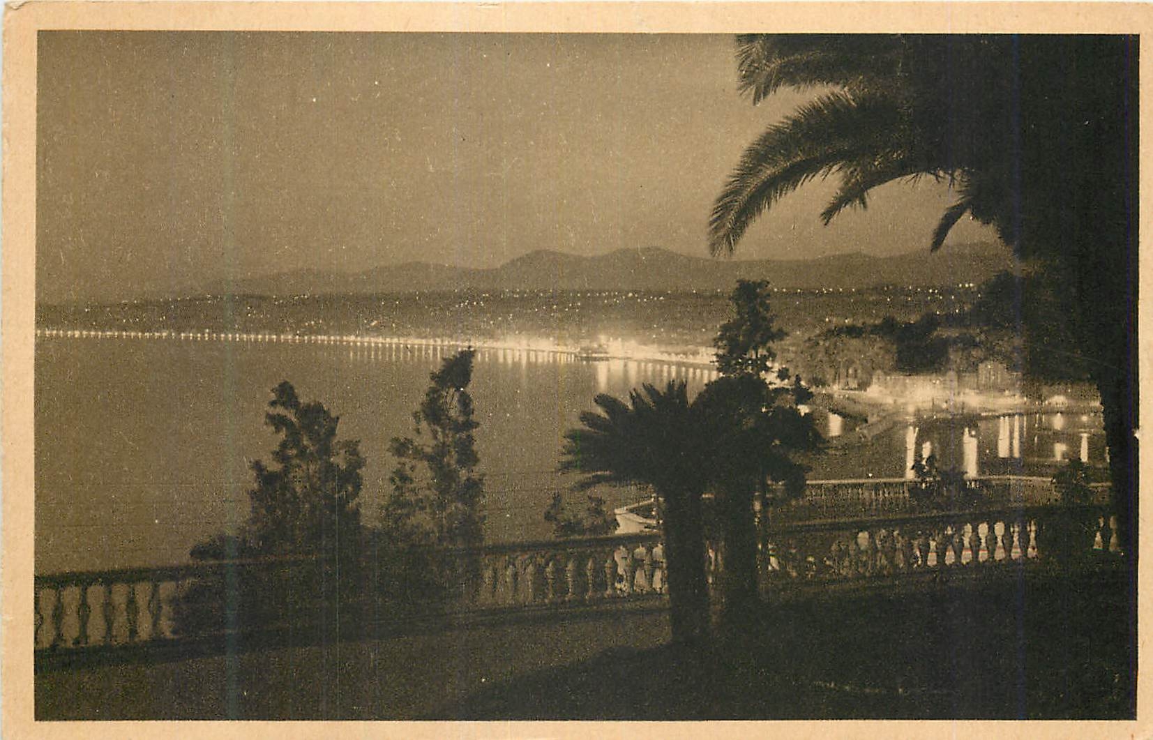 CPA Nice Feerie Nocturne
