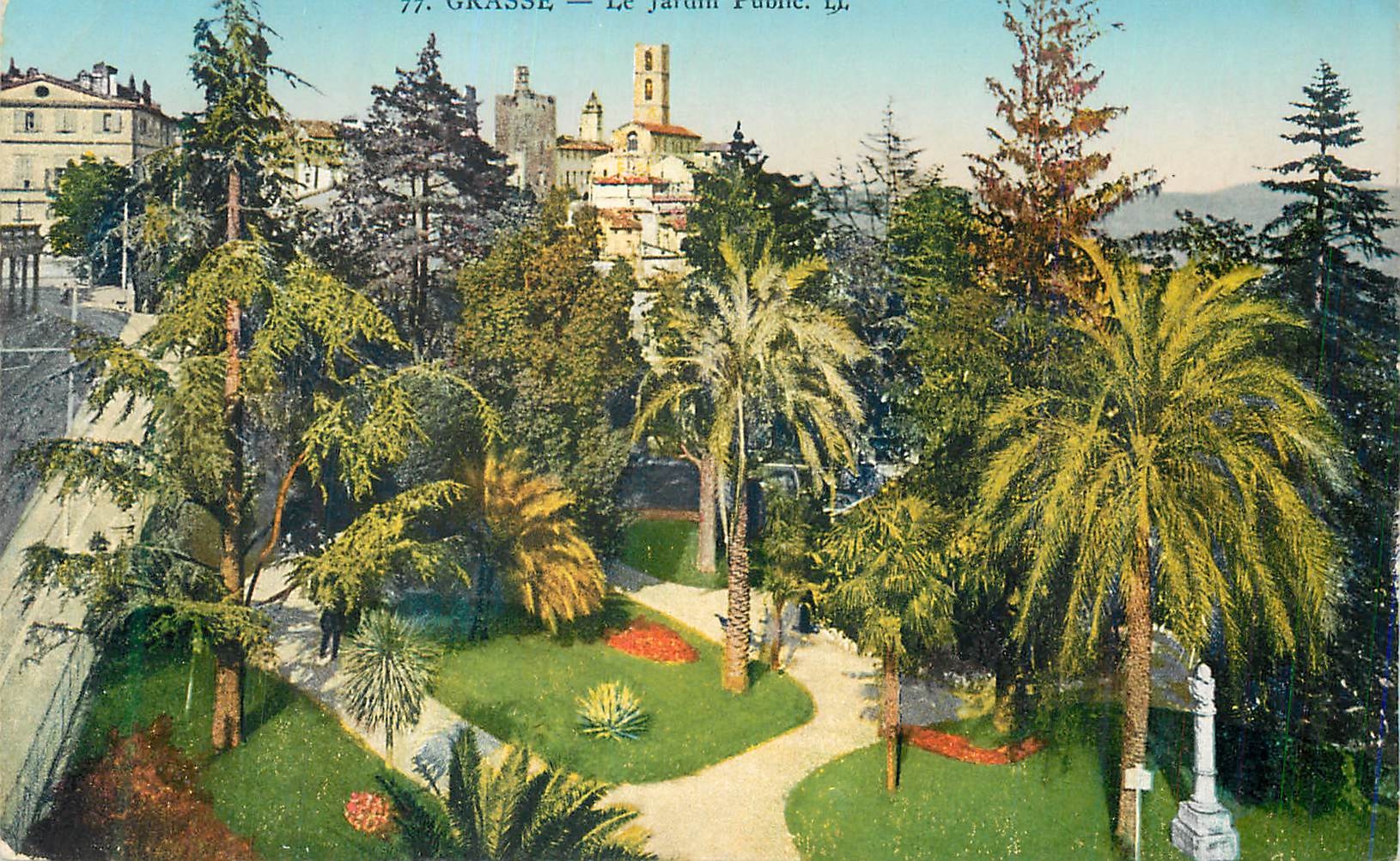 CPA Le jardin public Nice