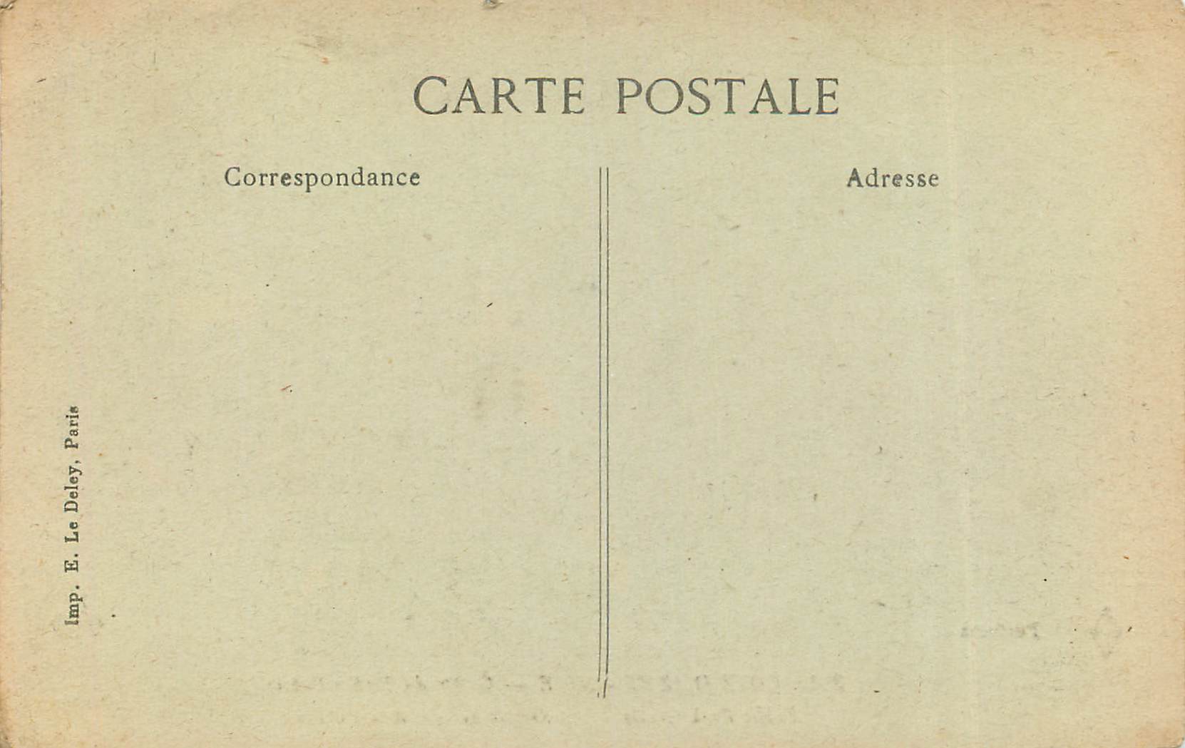 CPA Nice Grotte du Jardin Public — Verso