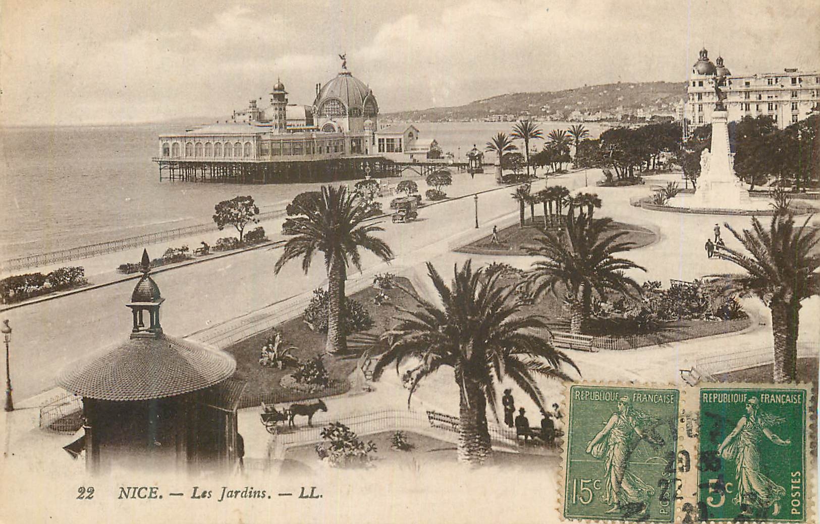 CPA Nice Les Jardins