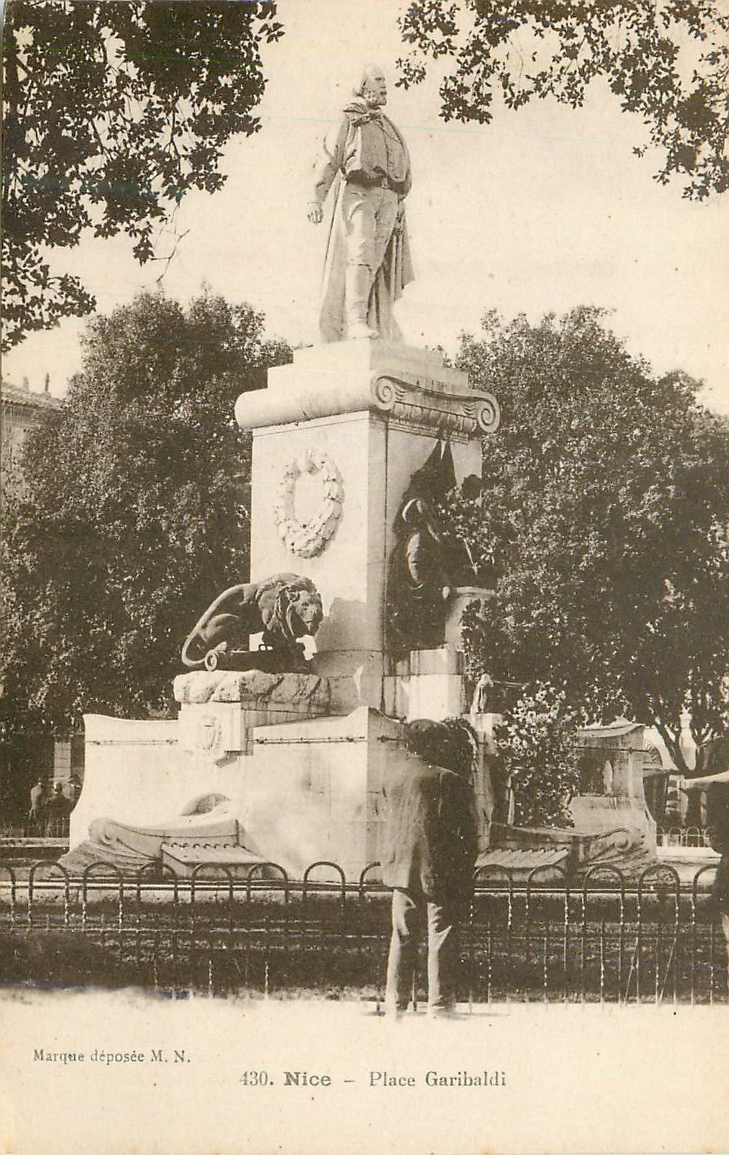 CPA Nice Place Garibaldi Lion