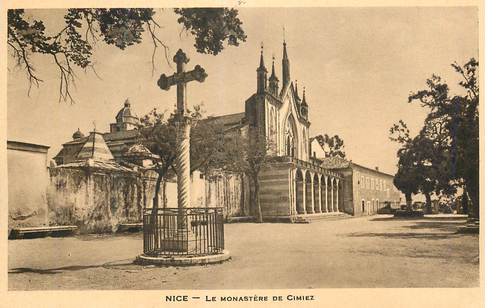 CPA Nice Le Monastere de Cimiez