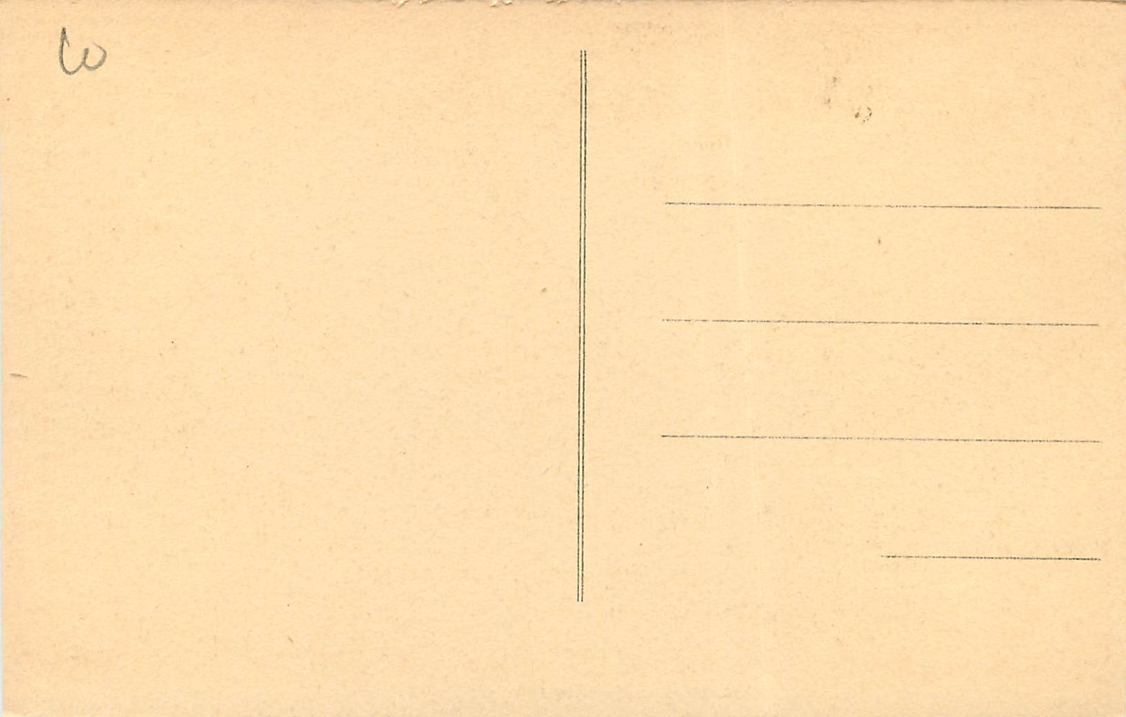 CPA Nice Le Monastere de Cimiez — Back