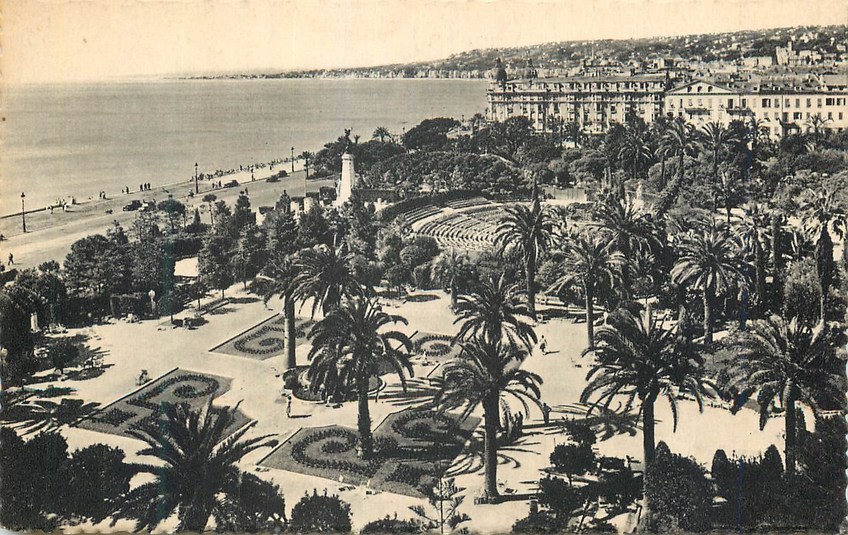 CPA Nice Les Jardins Albert Ier et le Theatre de Verdure
