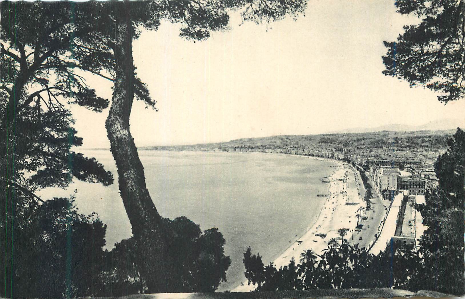 CPA Nice Vue generale de sa Baie Incomparable