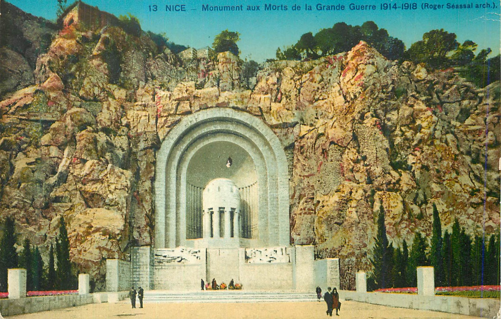 CPA Nice Monument aux Morts de la Grande Guerre 1914-1918