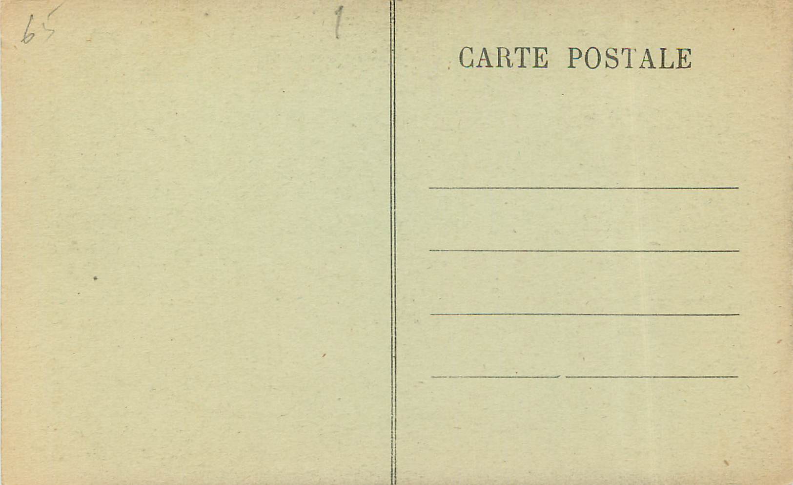 CPA Les Pyrenees Grotte de Betharram partie inferieure le Bourdon — Rückseite