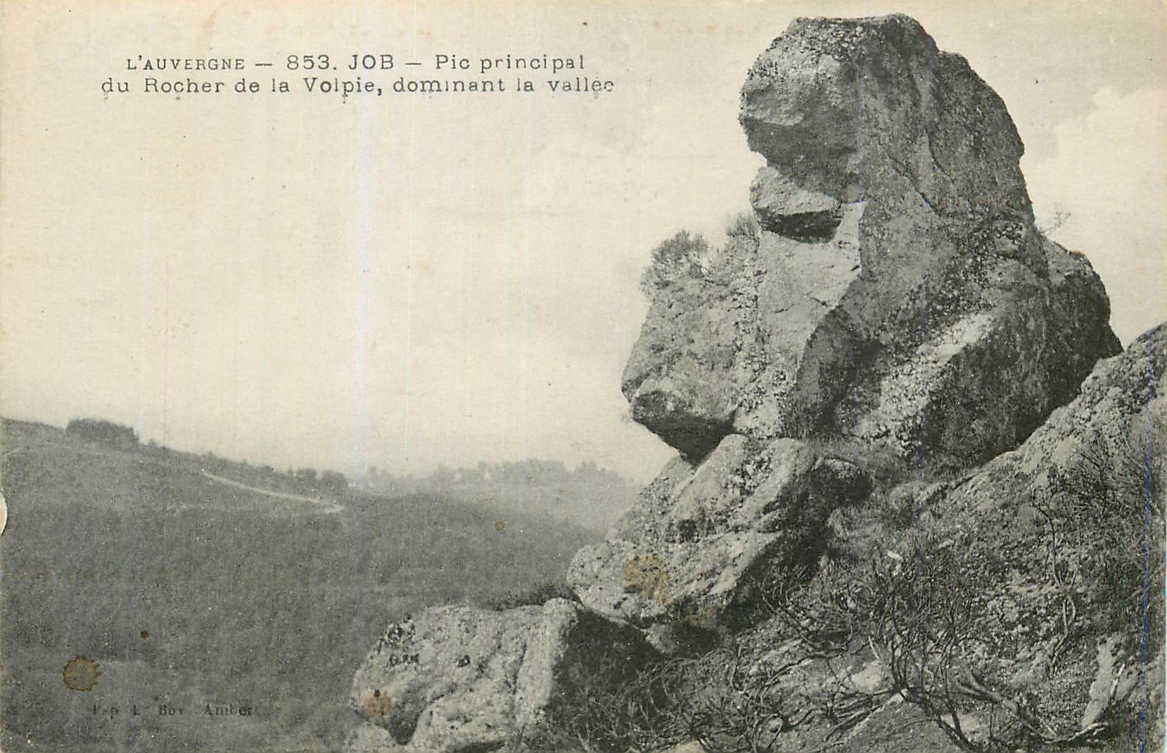 CPA L'Auvergne Job Pic Principal du Rocher 