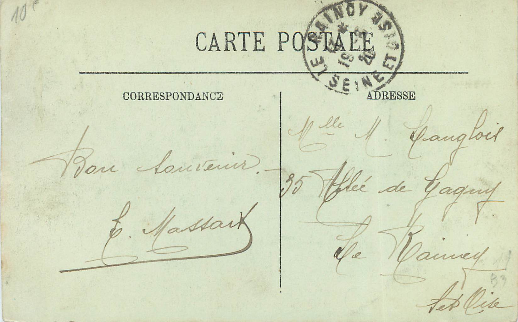 L'ORNE PITTORESQUE — Vue panoramique du Hôme — Thury-Harcourt (Calvados) — n°274 — Verso