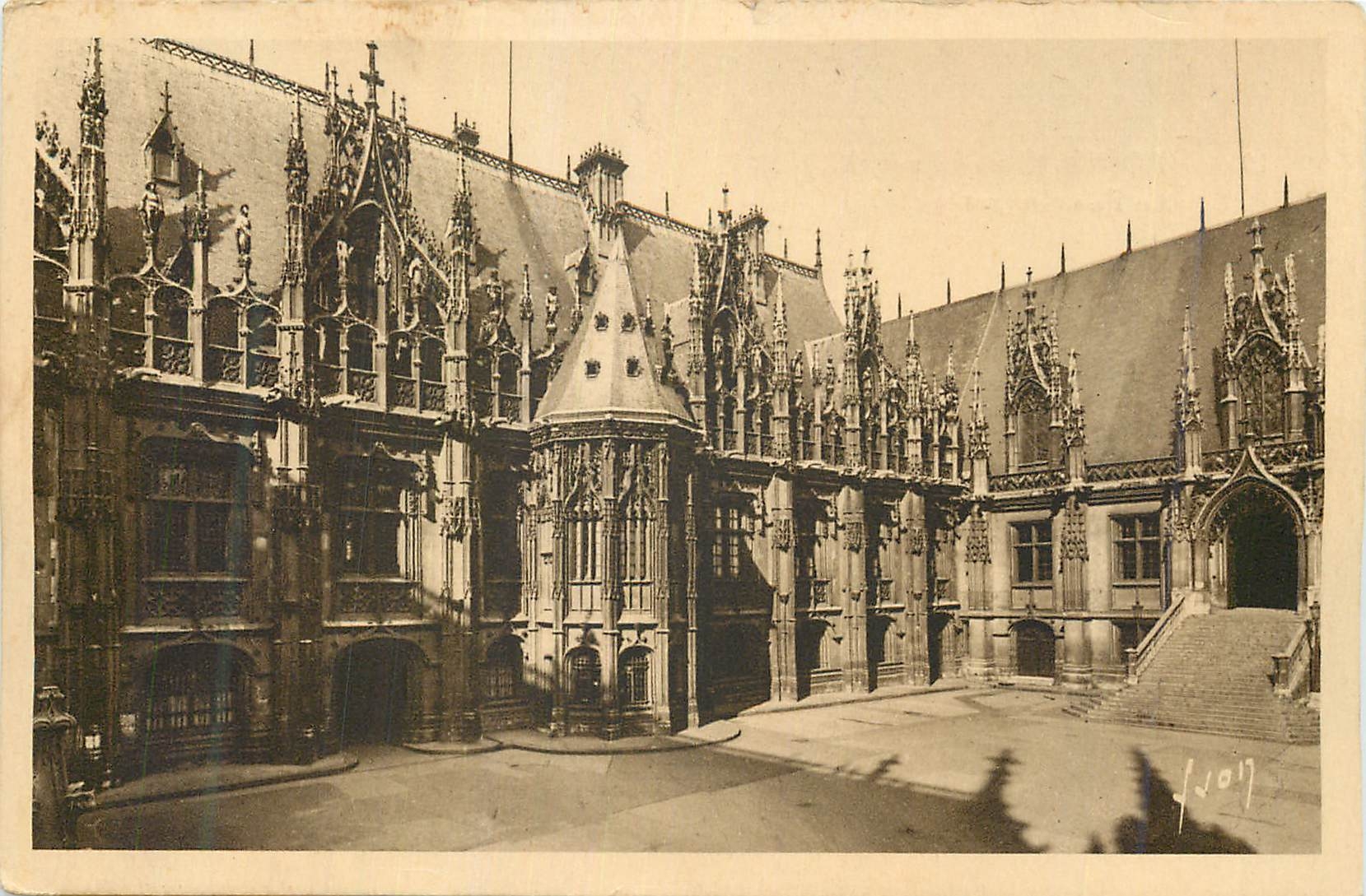 CPA Rouen (Seine-Inferieure) Le Palais de Justice (1499)