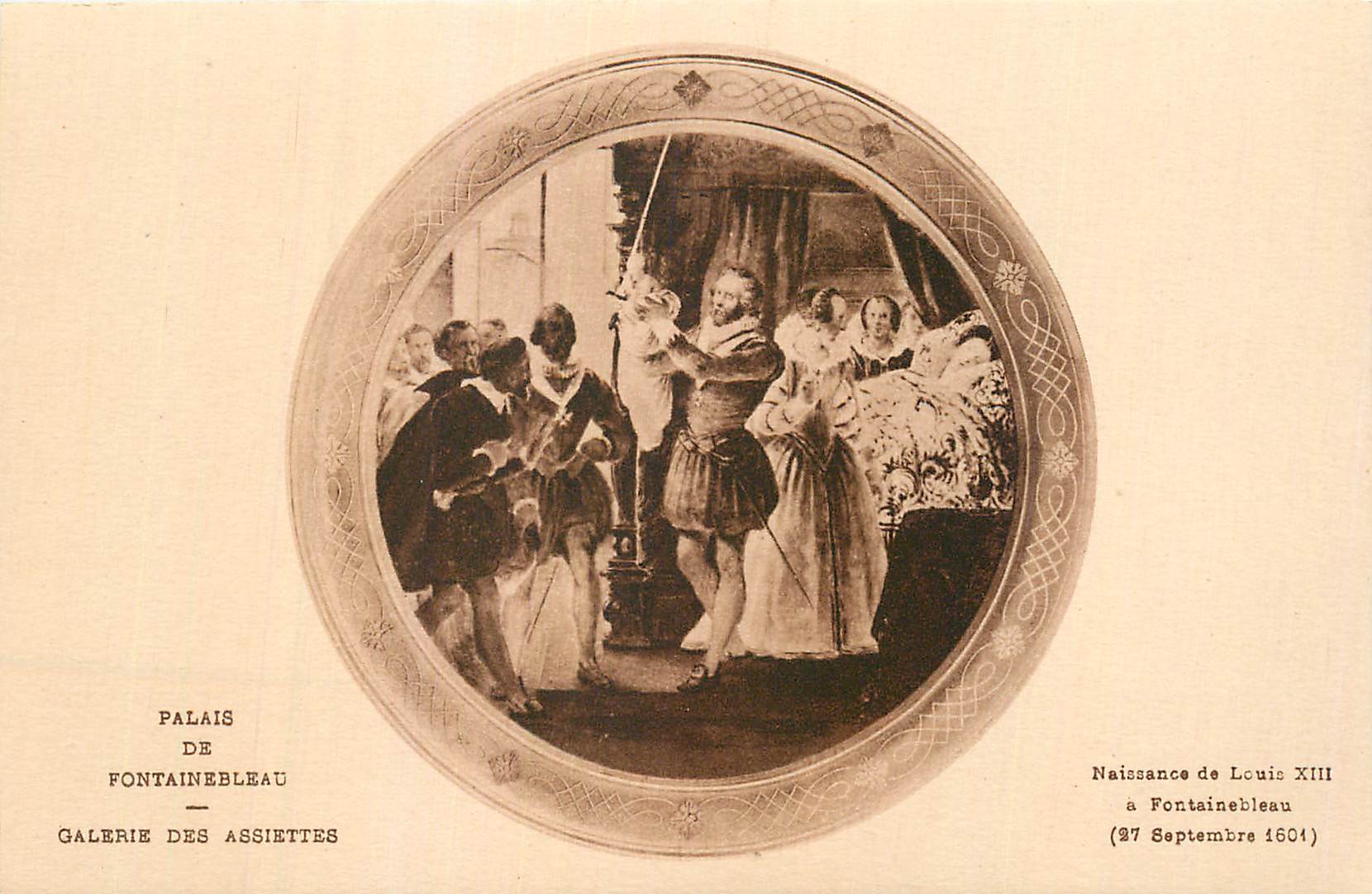 Geburt von Ludwig XIII. — Fontainebleau — H. THIBAULT