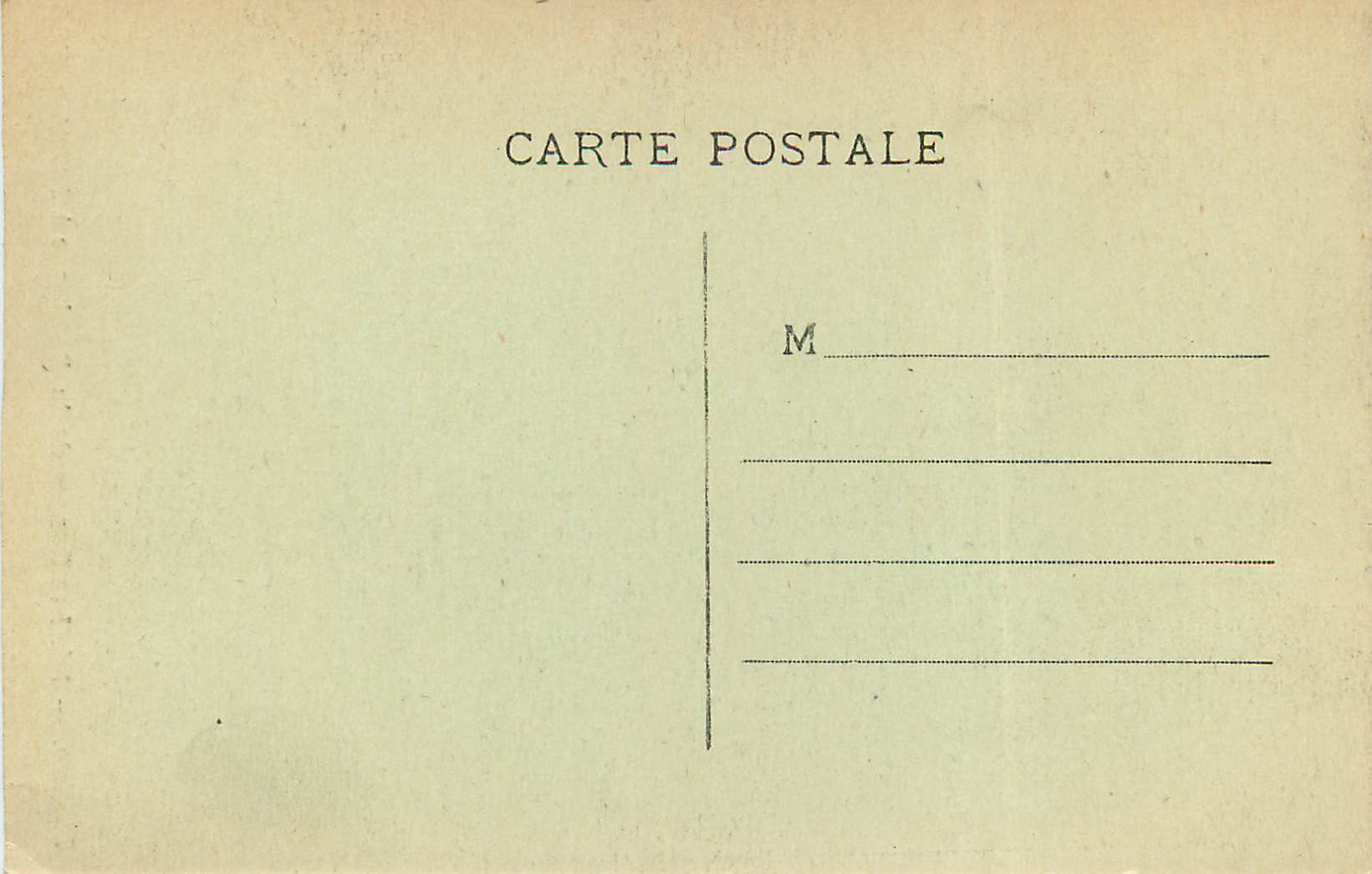 CPA Correze Les Gorges de la Dordogne a Rotabourg — Rückseite