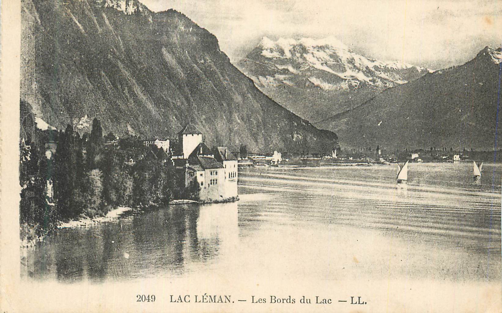 CPA Lac Leman Les Bords du Lac