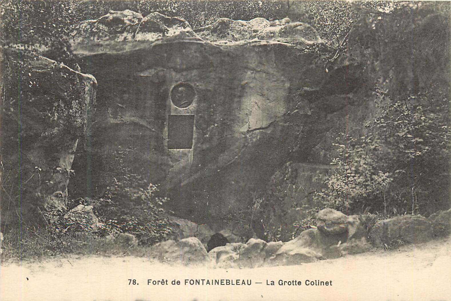 CPA Foret de Fontainebleau La Grotte Colinet