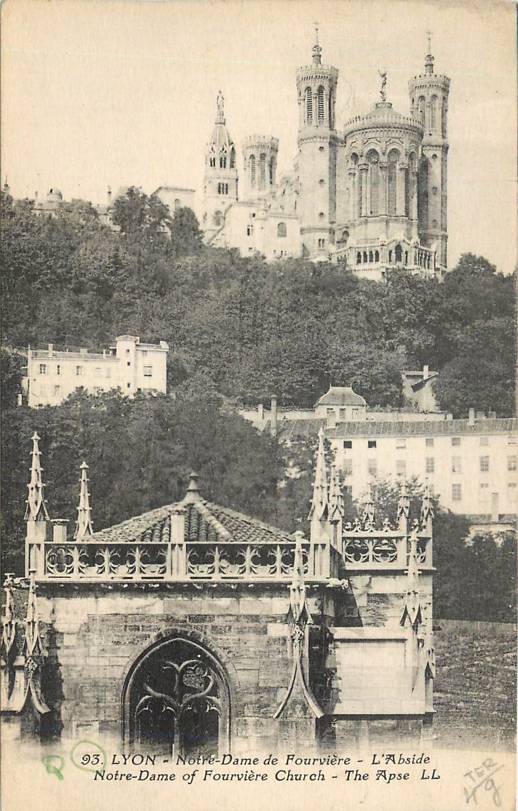 CPA Lyon Notre Dame de Fourviere L'Abside