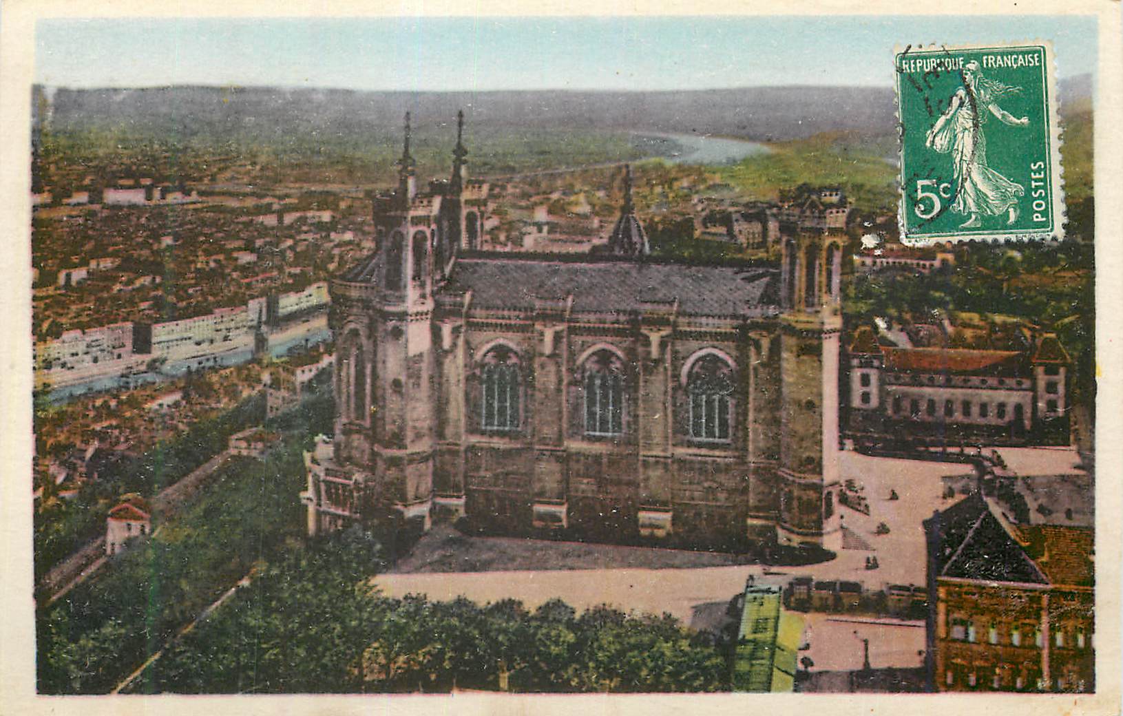 CPA Lyon (Rhone) Fourviere Vue Generale