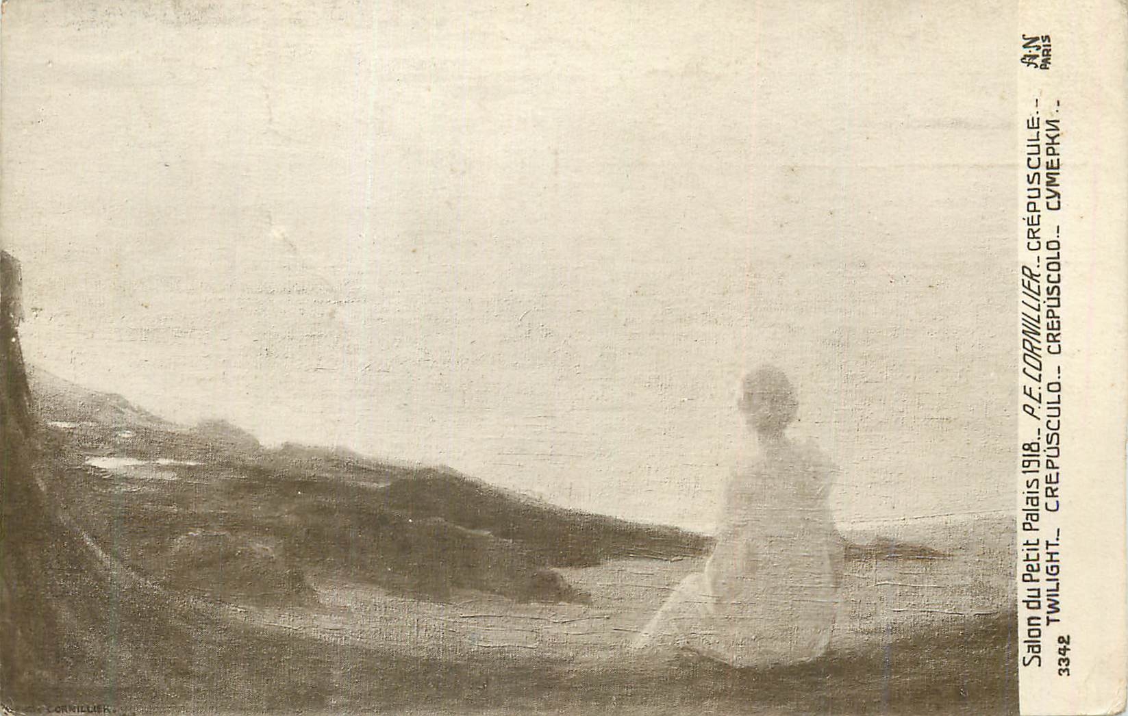 CPA Salon du Petit Palais 1918 Crepuscule