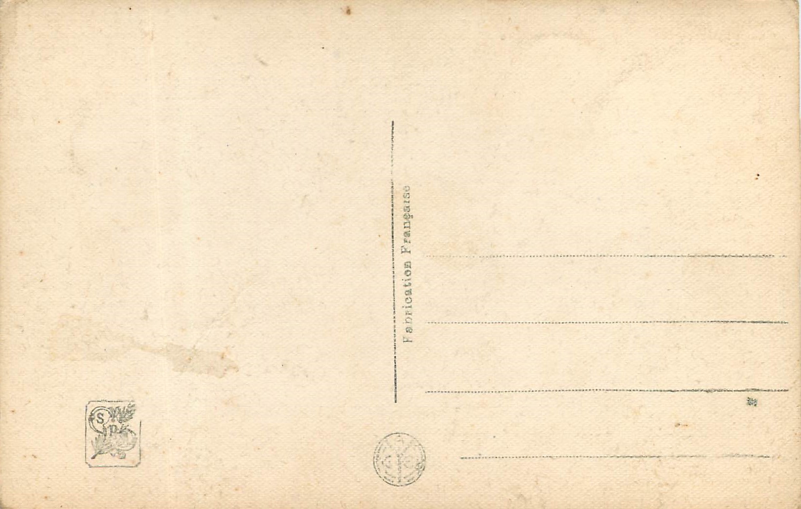 CPA Salon du Petit Palais 1918 Crepuscule — Back