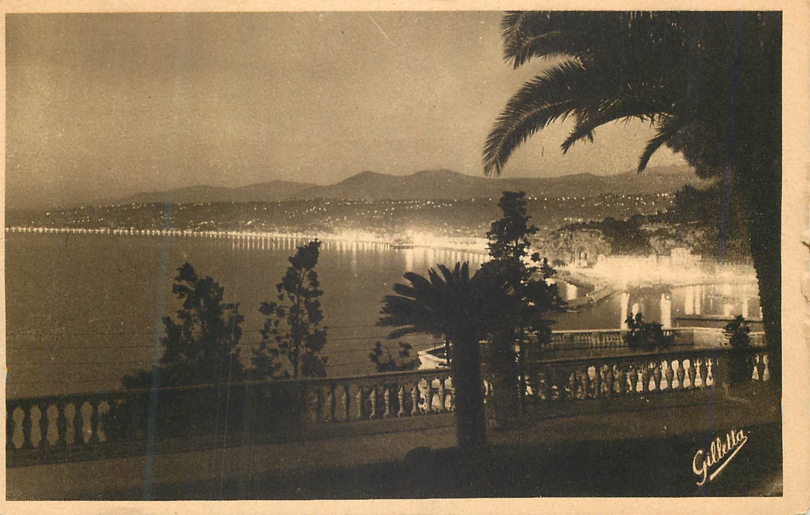 CPA Nice Feerie Nocturne