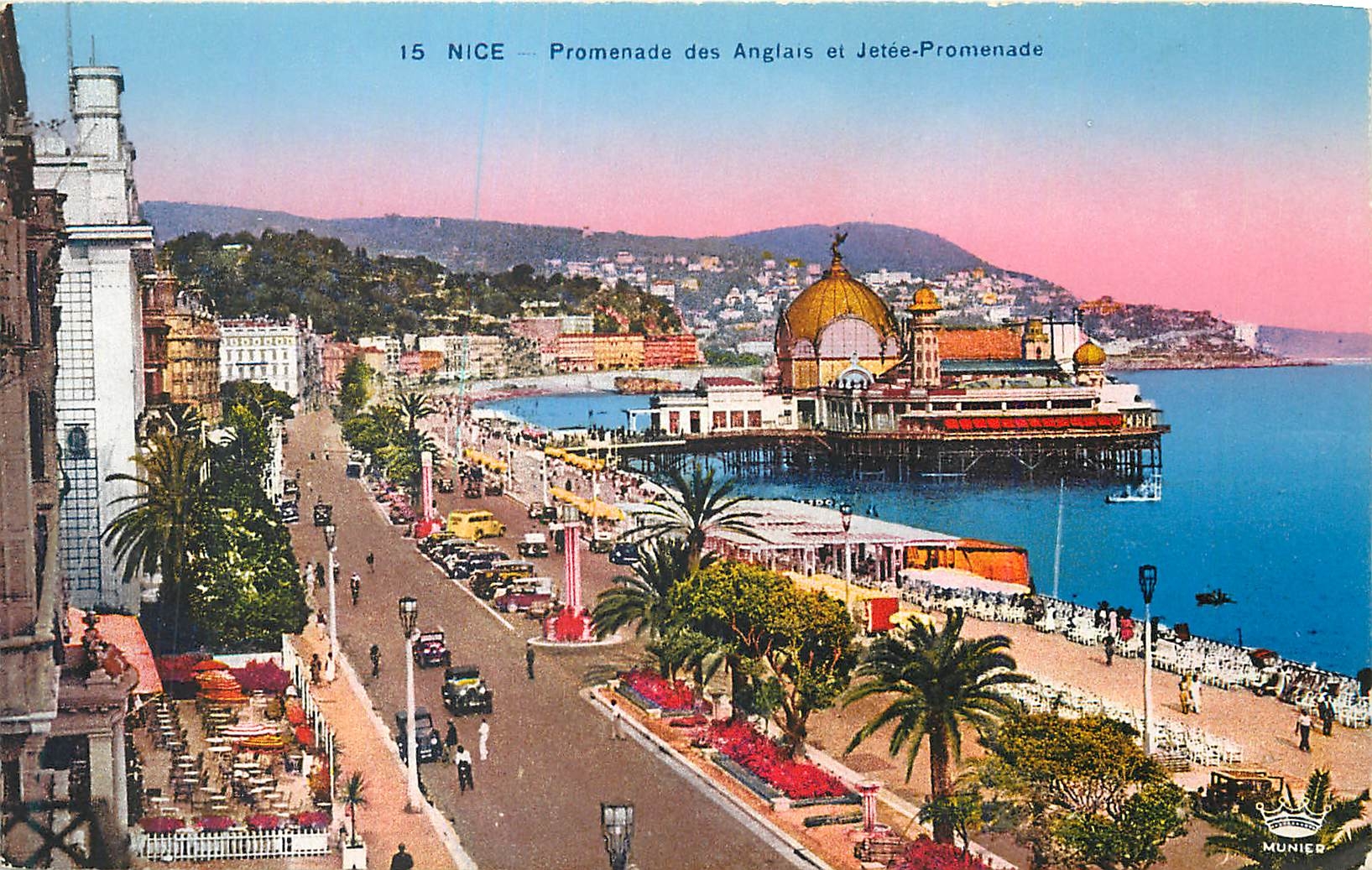 CPA Nice Promenade des Anglais et Jetee-Promenade