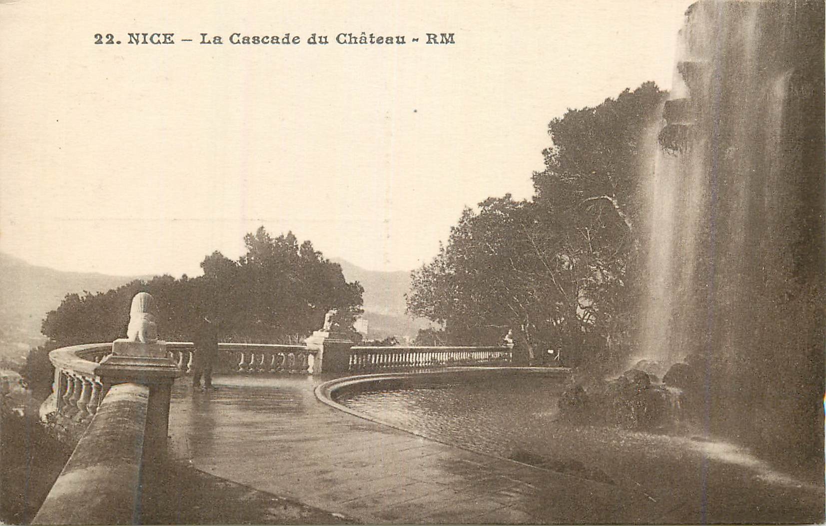 CPA Nice La Cascade du Chateau