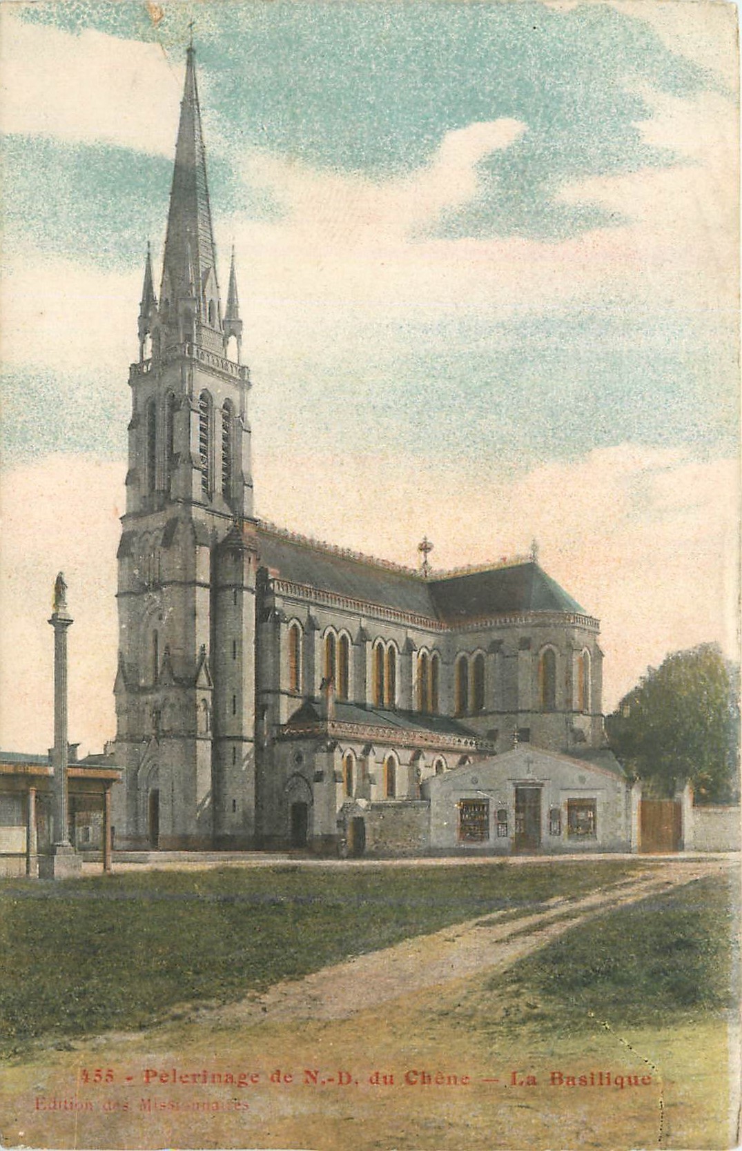 CPA Pelerinage de N D du Chene La Basillique