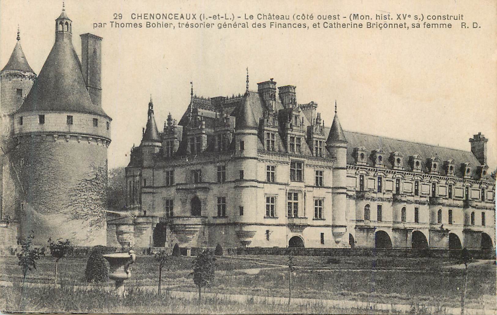 CPA Chenonceaux (I et L) Le Chateau