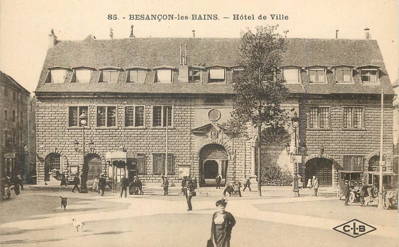 CPA Besancon-les-Bains Hotel de Ville