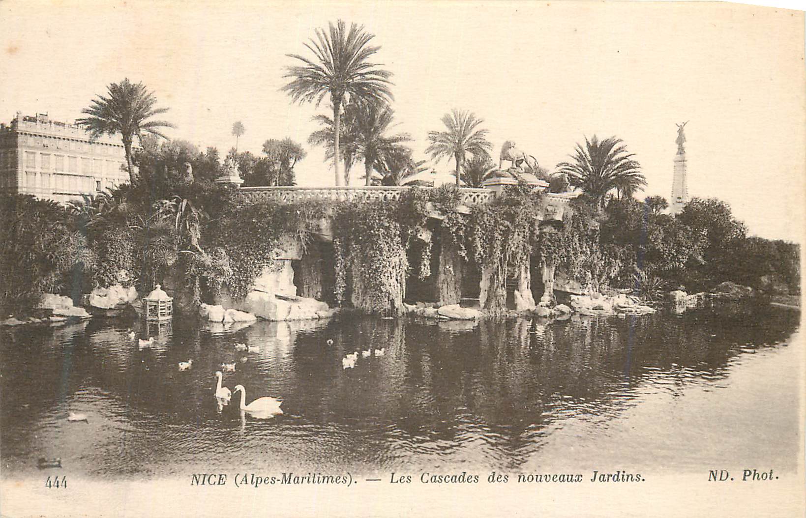CPA Nice (Alpes-Maritimes) Les Cascades des nouveaux Jardins
