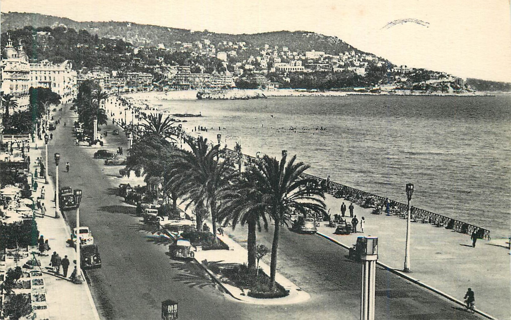 CPA Nice Le Mont-Boron La Promenade des Anglais