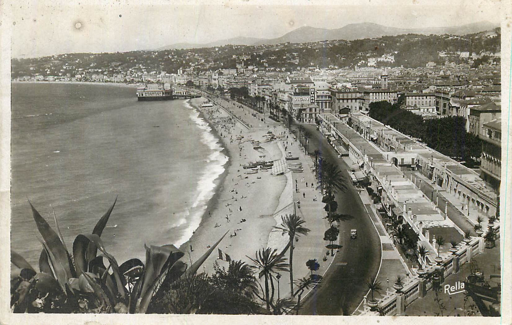 CPA Nice Vue panoramique prise du Chateau
