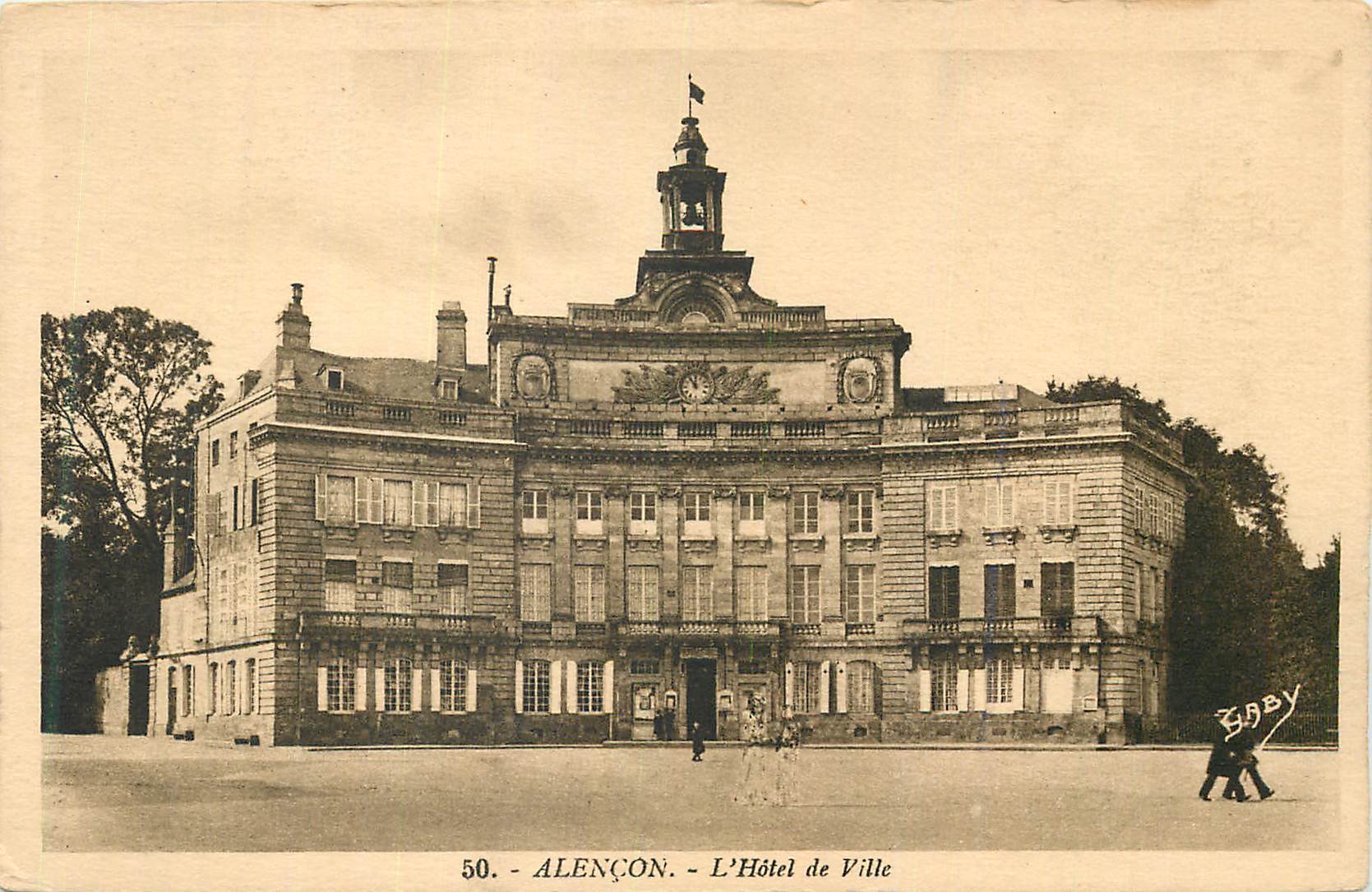 CPA Alencon L'Hotel de Ville