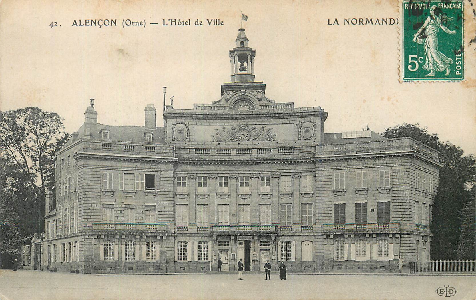 CPA Alencon (Orne) L'Hotel de Ville