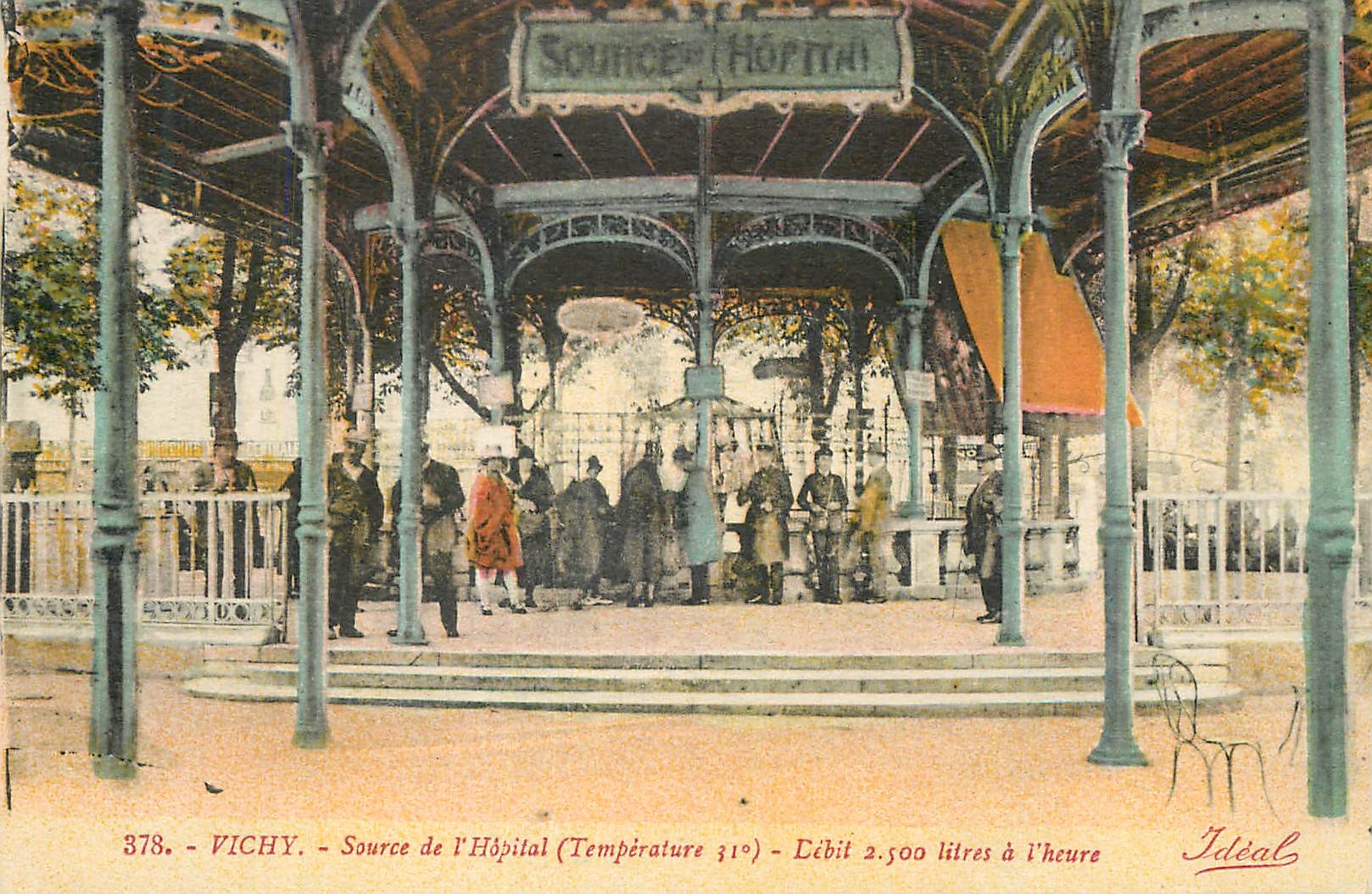 CPA Vichy Source de l'Hopital