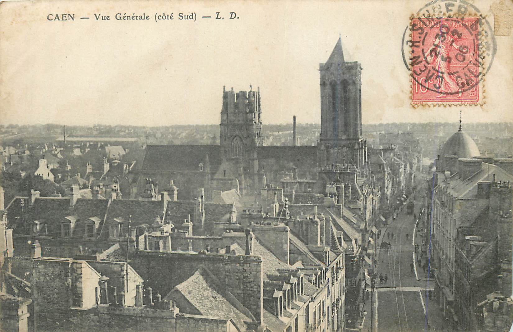 CAEN — General View (South Side) — L. D.