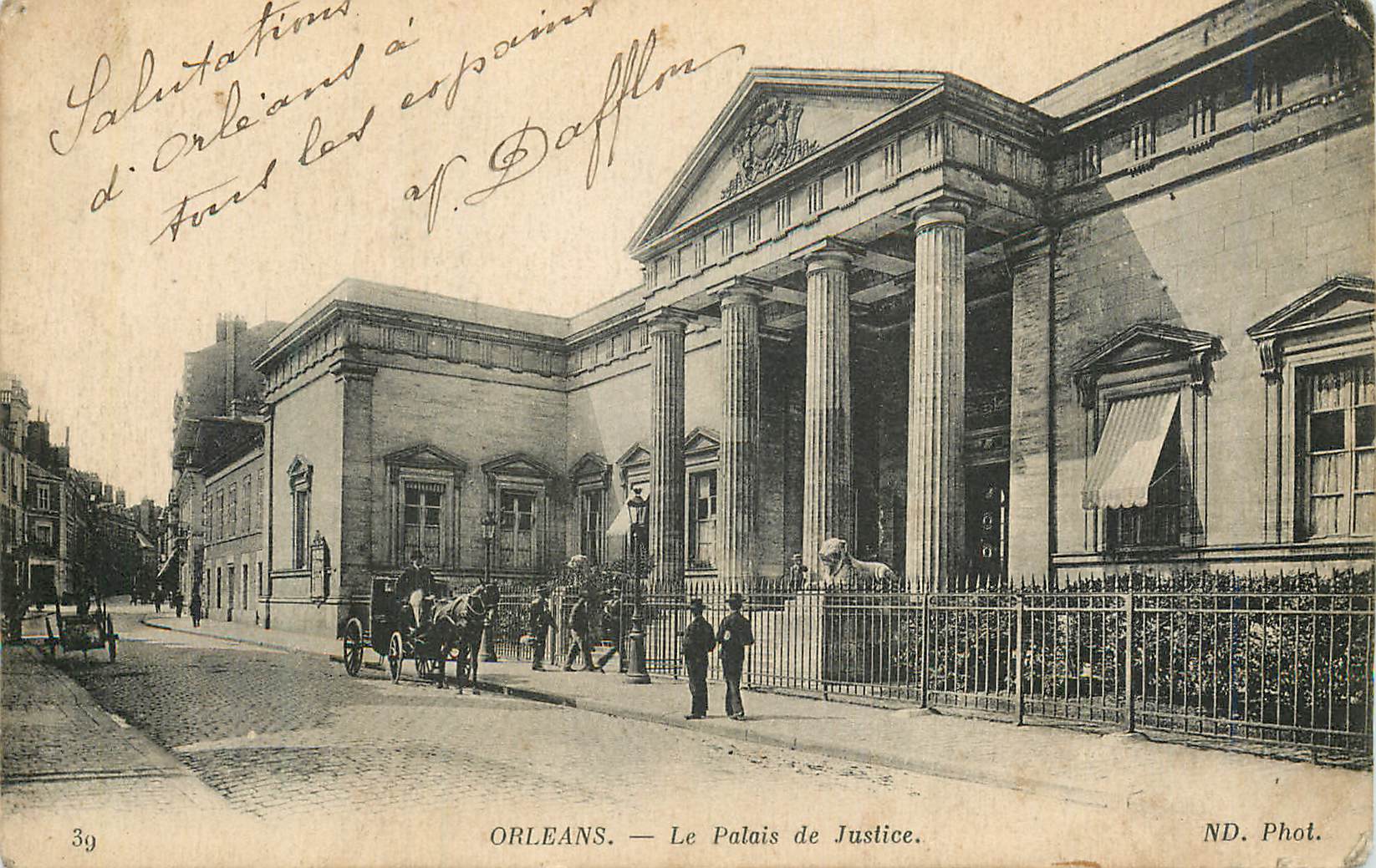 CPA Orleans Le Palais de Justice