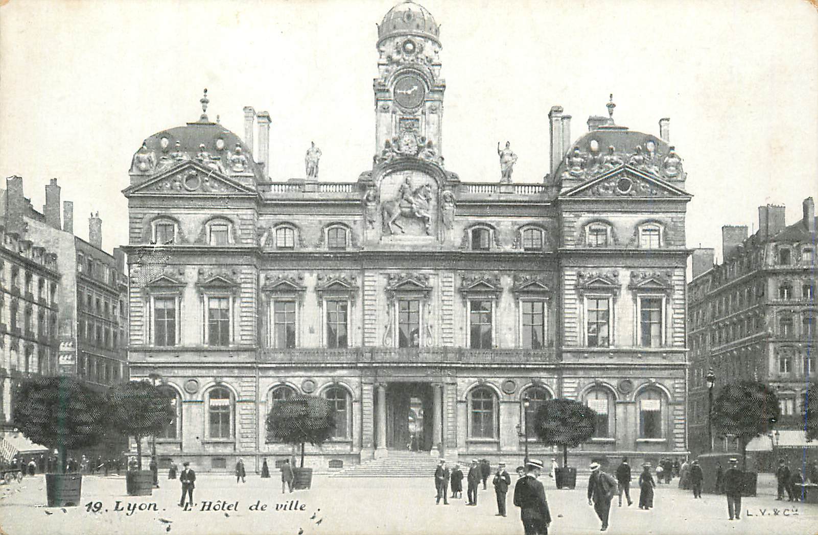 CPA Lyon l'Hotel de ville