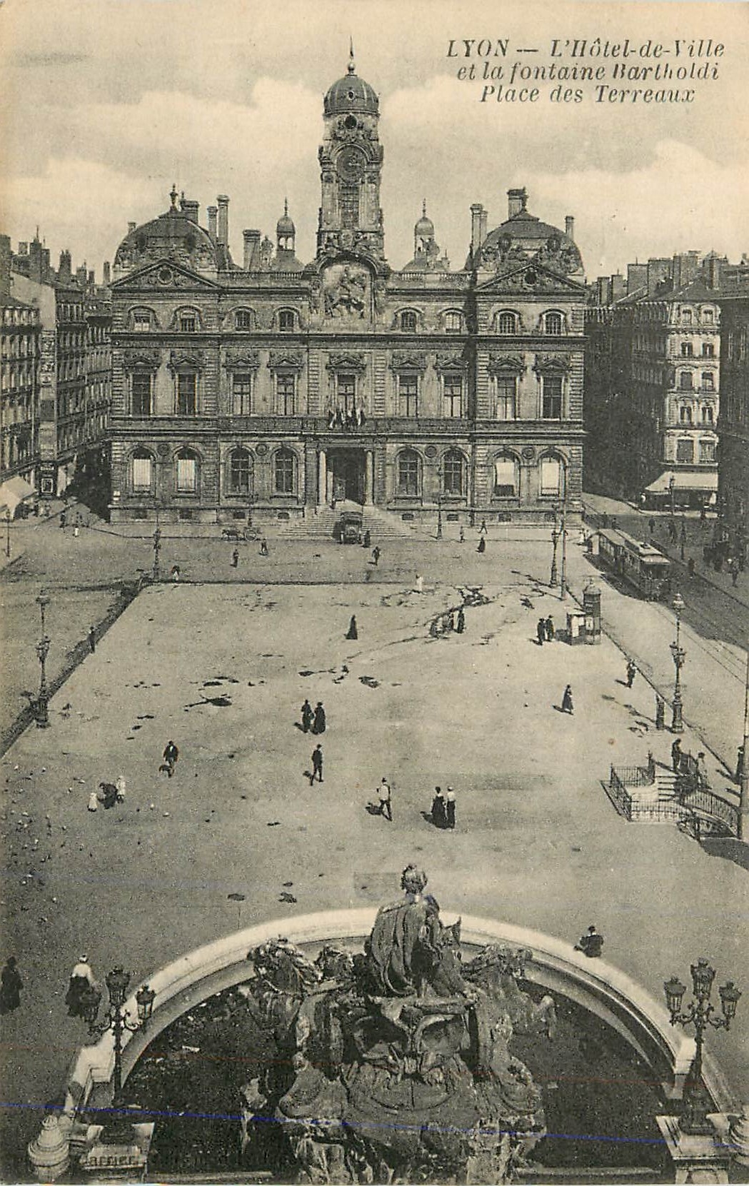 CPA Lyon l'Hotel de ville