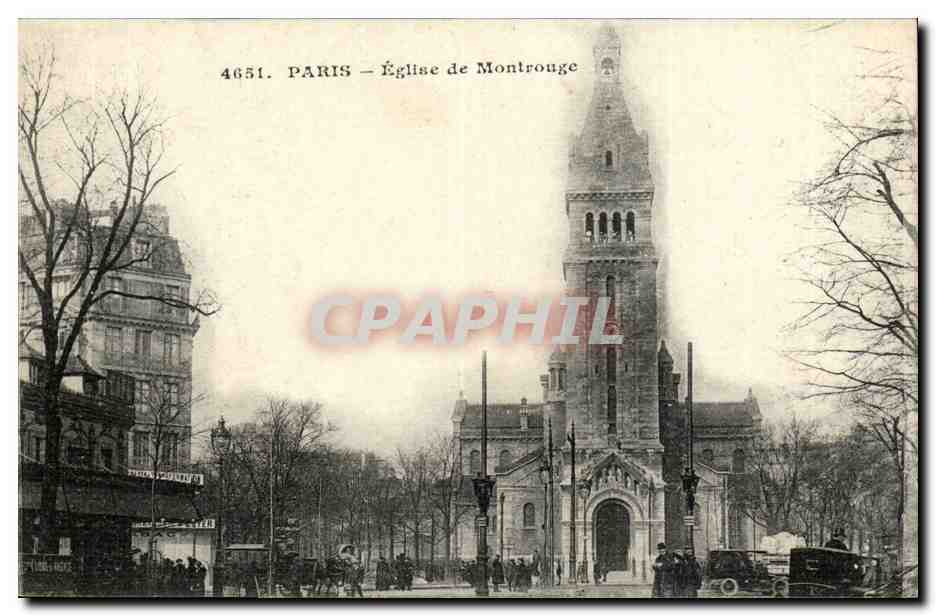 PAriS (14) CPA Eglise de Montrouge