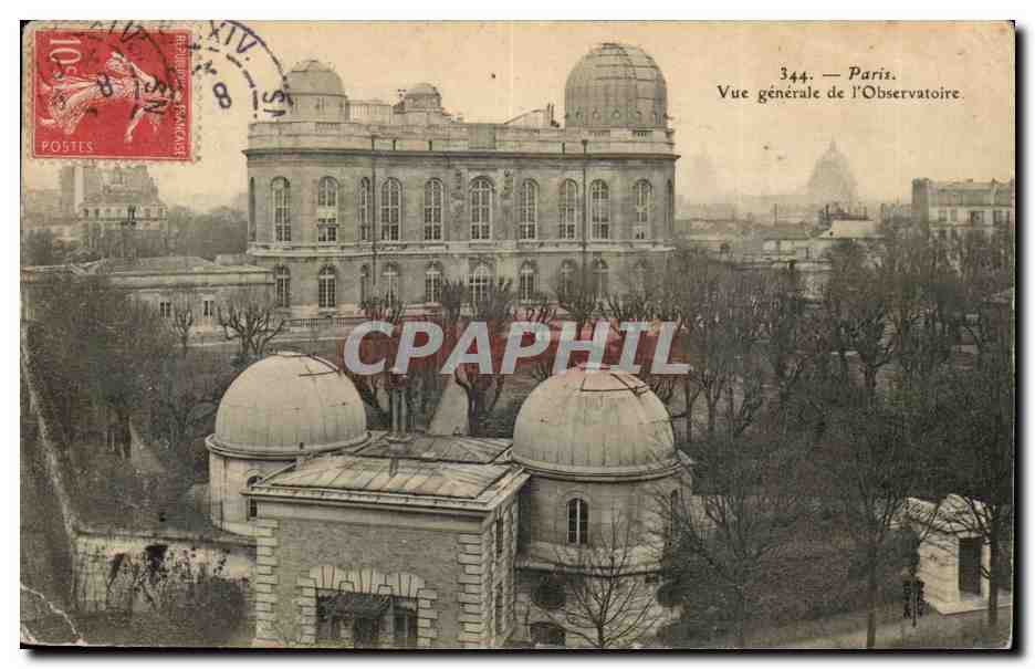 Paris — Vue générale de l'Observatoire — CPAPHIL 344