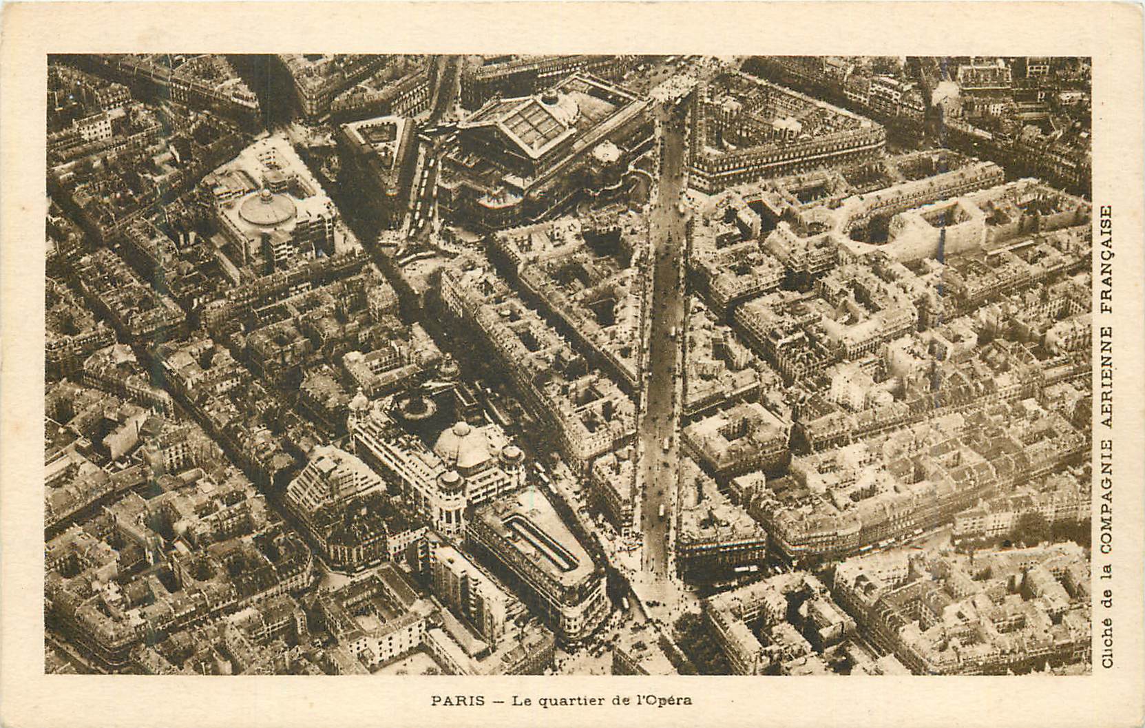 CPA Paris Le quartier de l Opera 