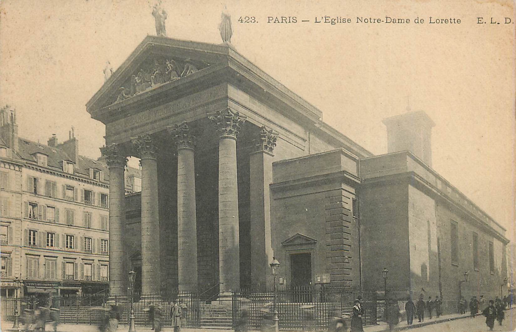 CPA Paris L Eglise Notre Dame de Lorette 