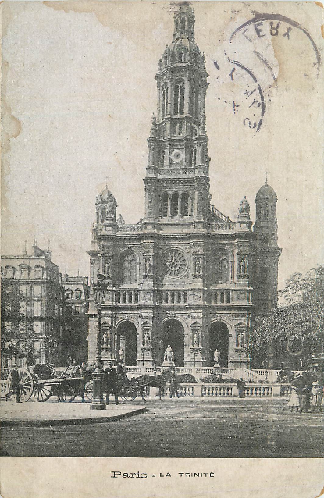 CPA Paris La Trinite 