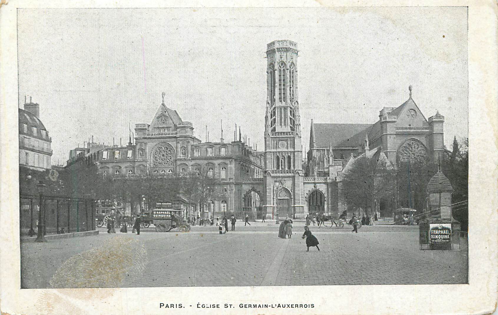 CPA Paris Eglise St Germain L Auxerrois 