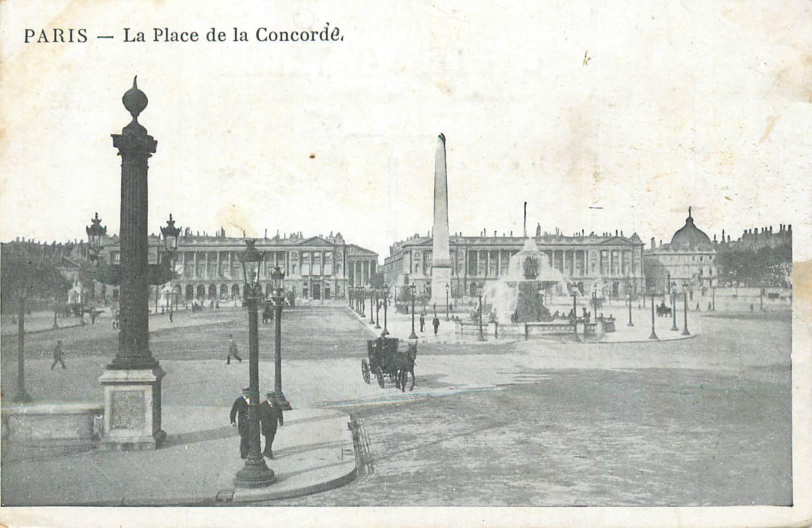CPA Paris La Place de la Concorde 