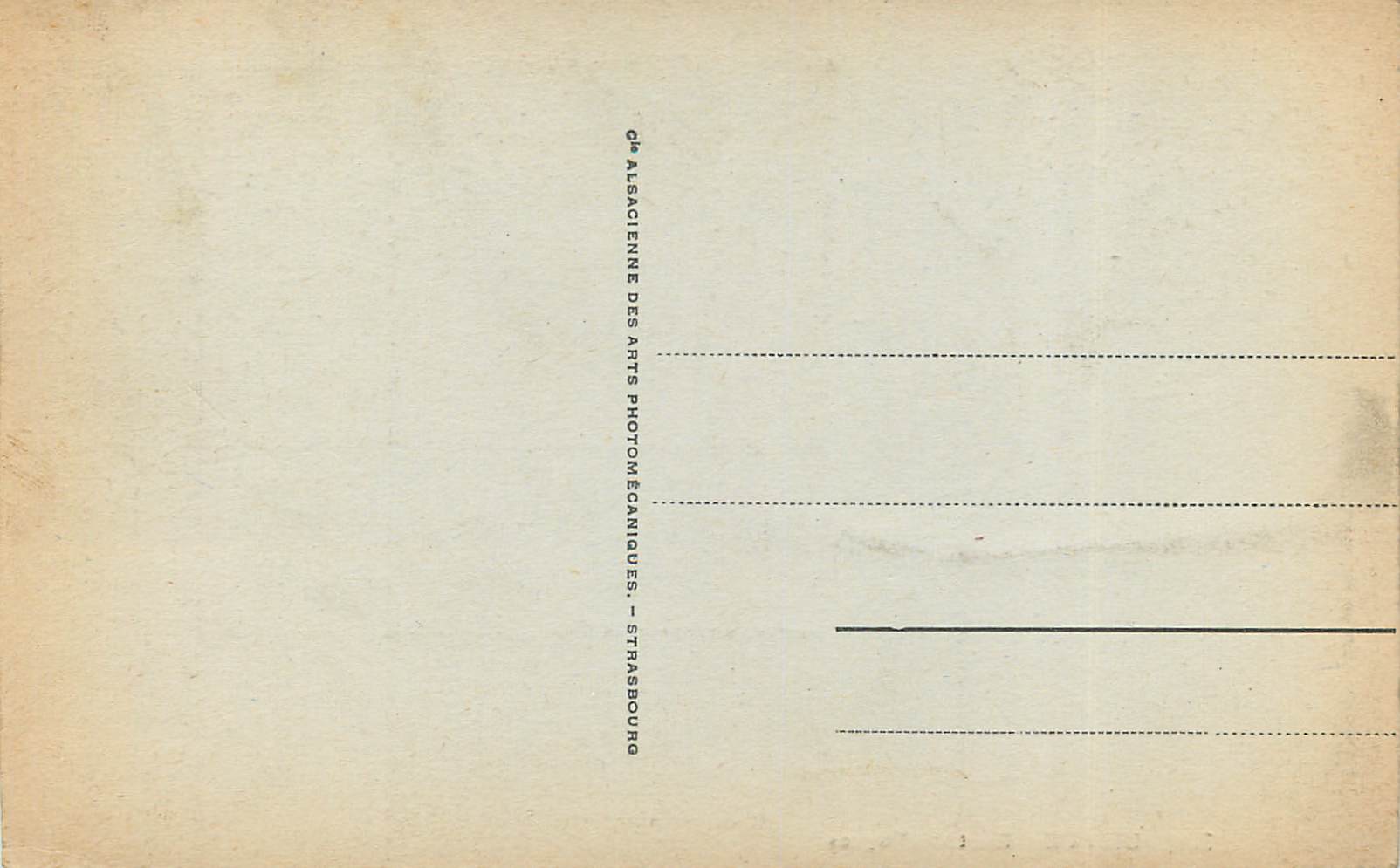 CPA Dieppe Effet de Vagues  — Rückseite
