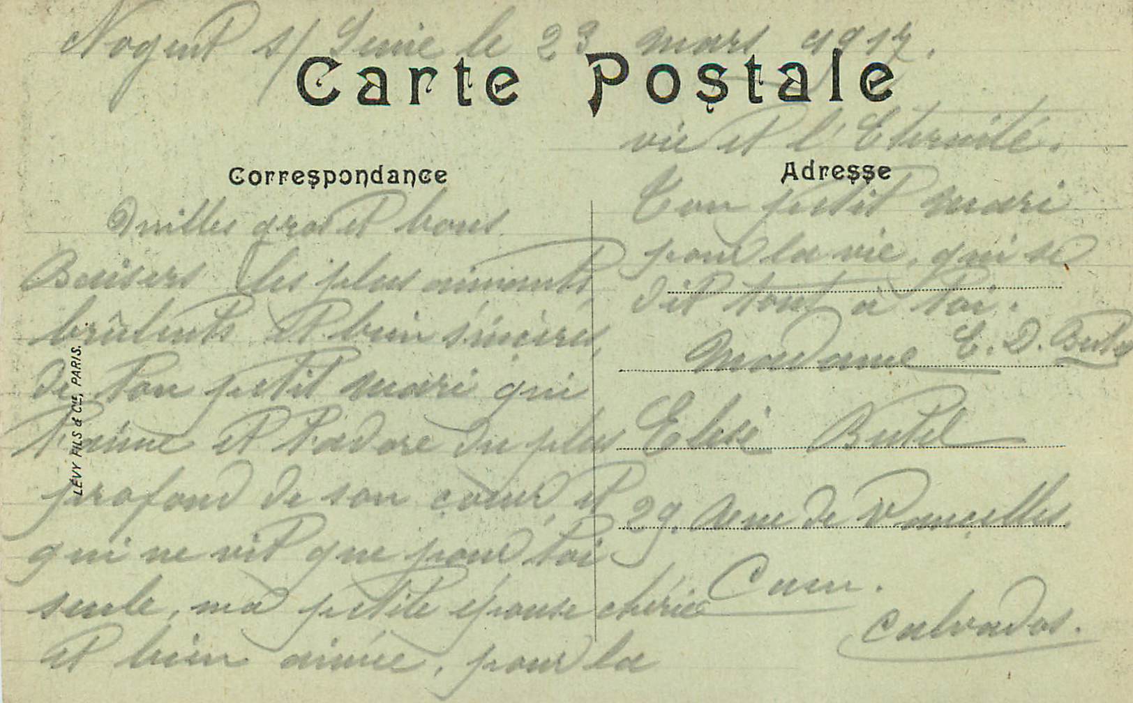 CPA Chaumont Le Viaduc et les Bords de la Suize  — Rückseite