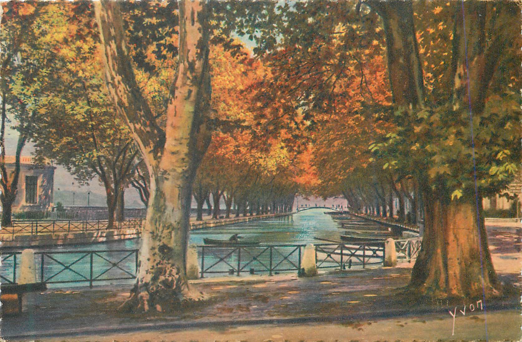 CPA Annecy Haute Savoie Canal du Vasse 