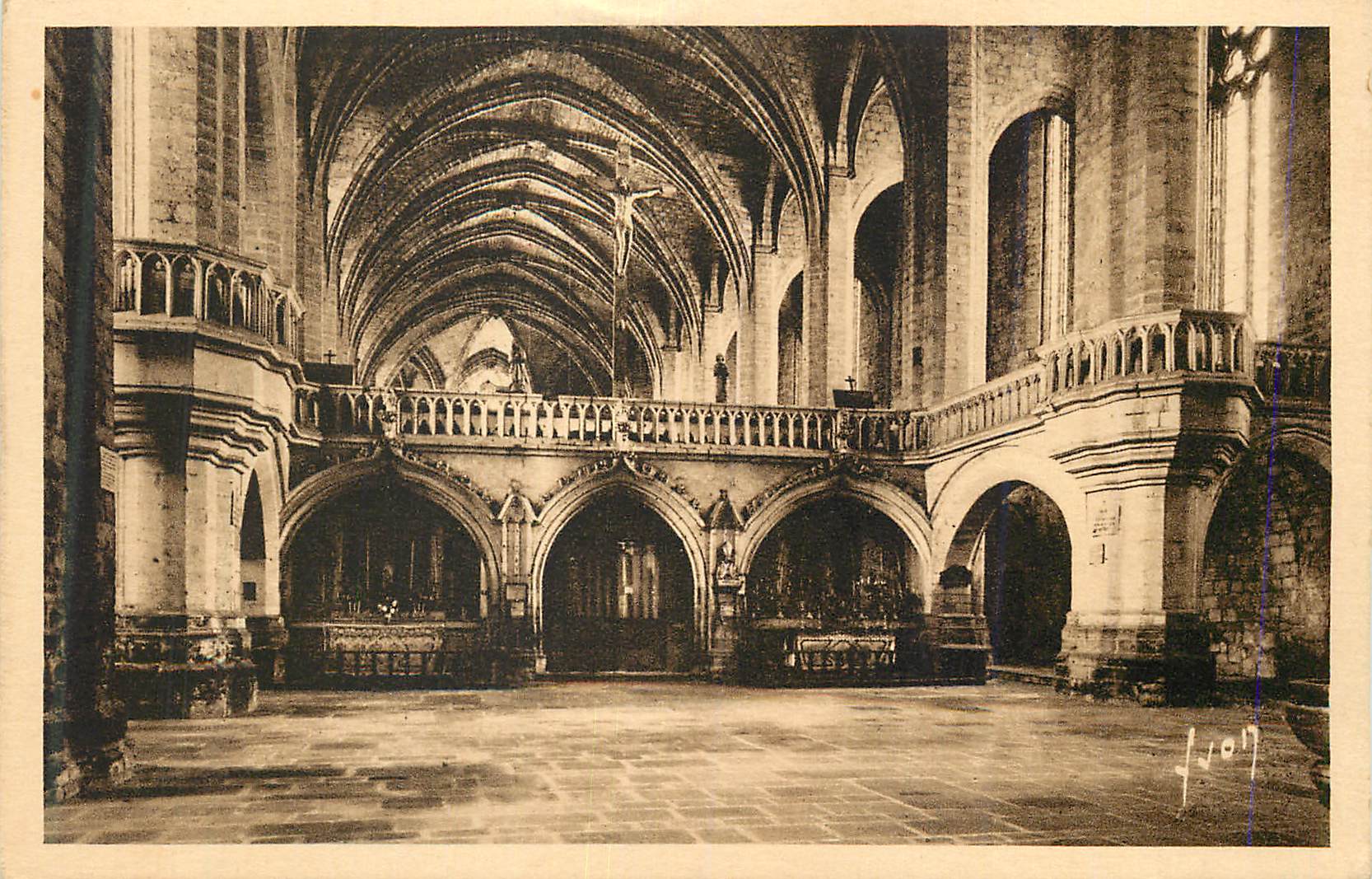 La Chaise-Dieu — L'abbaye - Le jubé (XVe siècle) — Éditions Yvon, Paris