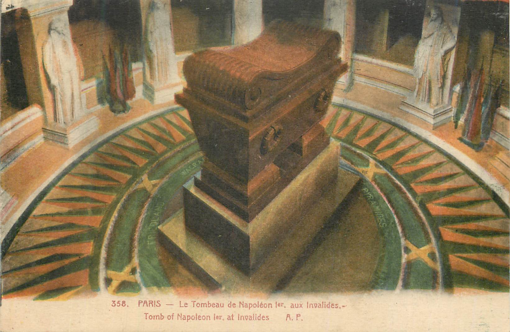 CPA Paris Le Tombeau de Napoleon aux Invalides 